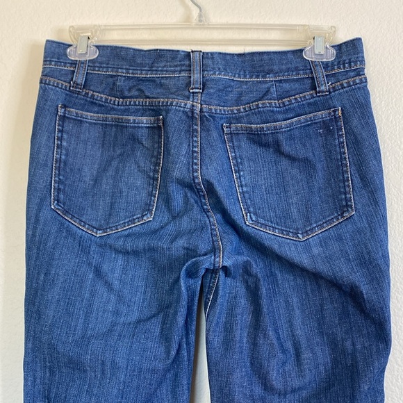 Tory Burch Blue Straight Leg Jeans women’s 31 VGUC - Picture 4 of 8